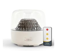 KinYiLO Essential Oils Diffuser, Modern Style Ultrasonic Aroma Diffusers with Color Light, Secent Air Fragrance for Home Office Bedroom, 150ml Compact Size for Personal Aromathephy, white