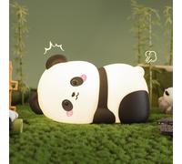 KinYiLO Panda Cute Night Lights for Toddler, Kids, Baby, Nursery Nightlight Ambient Lamp for Snoothing, Sleeping Companion, Auto Off 30Min Timer, Rechargeable Battry Cordless