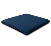 KINZA COLLECTION Navy Blue Large Washable Dog Bed 70 x 95 cm with Removable Cover, Soft Fleece Pet Mattress, Non-Slip Crate Kennel Cushion for Cats, Foldable Home & Travel Design