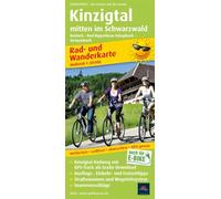 Kinzigtal Central in Black Forest: Rad- und Wanderkarte mit Ausflugszielen, Einkehr- & Freizeittipps