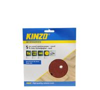 KINZO 71739 150mm G60 Round Wood Sanding Paper
