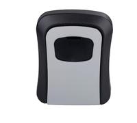 Kinzo Key Safe - with Combination Lock - 4 Digit Code - 10,000 Combination Combination - for Indoor and Outdoor Use - Robust Metal Housing - Waterproof - Wall Mounted