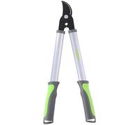 Kinzo Pruning Shears - Branch Cutter 48 cm - Hedge Shears for Hedges and Branches - Garden and Pruning Tool with Parrot Beak - Ergonomic Handles - Metal/Plastic - Silver/Grey