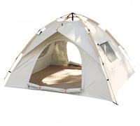 KinZon Pop up Camping Tent 2-4 Persons, Waterproof 3000mm, Easy to Set Up, Anti-Mosquito Windows, Lightweight to Carry, Hiking, Picnic, Camping