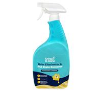 KINZUA ENVIRONMENTAL Urine B-Gone, Professional Enzyme Odor Eliminator & Pet Stain Remover, Human, Cat & Dog Urine Cleaner, Effective on Laundry, Carpets & More (947 ml (Pack of 1), Original)
