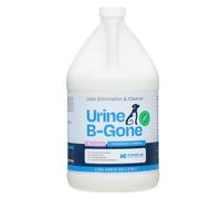 KINZUA ENVIRONMENTAL Urine B-Gone, Professional Enzyme Odor Eliminator & Pet Stain Remover, Human, Cat & Dog Urine Cleaner, Effective on Laundry, Carpets & More (3.79Liter (Pack of 1), Lavender)