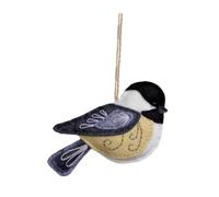 KIOALXZ Bird Shaped Hanging Decor Xmas Decoration Beautiful And Easy To Hang Christmas Tree Hanging Decoration Is Suitable, Black, 3.35x1.57 inch
