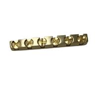 KIOALXZ Electric Guitar Brass Adjustable Nut Replacement 2mm 43mm Height Parts For Bass Electric Guitars Product Name Guitar Brass Height Adjustable Nut.
