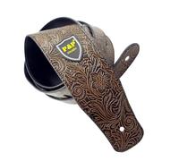 KIOALXZ Guitar Bass Strap Essential Musical Instrument Accessory, Brown | Belt Strap All Guitarists 100 Brand New And Guitar Replacement Leather Electric Painting