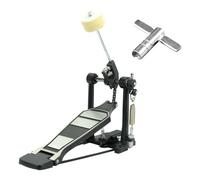 KIOALXZ Single Bass Drum Pedal Durable Alloy Steel Robust Pedal Accessory | For Jazz Drum And Bass Enthusiasts Single Alloy Key Foot