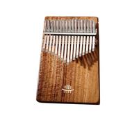 Kioball 1 Piece 17 Key Kalimba Thumb Piano Music Instrument As Shown Resin+Beech 17 Key Finger Piano Beginners Portable Instrument