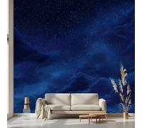 Kioldoq Starry Wallpaper Peel and Stick, Universe Galaxy Wall Murals 300x210 cm, Outer Space Mural Removable Self-Adhesive for Bedrooms Living Rooms Kitchen Home Decoration