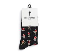 KIOMY Sock with Frustrated Golfer Design, Funny Golf Socks for Men, 1 Pair per Pack - Size 8-13