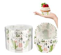 Kiopdse Cupcake Liners,100 pcs Muffin Liners,Cupcake Wrappers,Paper Cupcake Liners,Dinosaur Paper Muffin Cupcake Liners,Muffin Baking Cups,Paper Baking Cups,Cupcake Papers,Standard Size 2x1.25inch