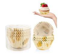 Kiopdse Lemon Themed Cupcake Cases,100 pcs Muffin Cases,Cupcake Wrappers,Paper Cupcake Liners,Paper Muffin Cupcake Liners,Muffin Baking Cups,Paper Baking Cups,Cupcake Papers,Standard Size 2x1.25inch
