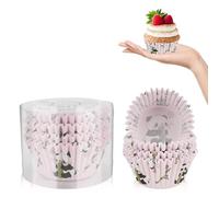 Kiopdse Panda Cupcake Cases,100 pcs Muffin Cases,Cupcake Wrappers,Paper Cupcake Liners,Paper Muffin Cupcake Liners,Muffin Baking Cups,Paper Baking Cups,Cupcake Papers,Standard Size 2x1.25inch