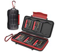 Kiorafoto CF x 6 Memory Card Case Professional Water-Resistant Anti-shock