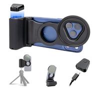 Kiorafoto Magnetic Phone Lens Filter Adapter Kit for iPhone 17 16 15 14 Pro Max, 67mm Phone Filter Mount with Universal Smartphone Camera Shutter Grip for Photography Video Shooting(NO Filters)