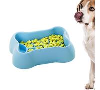 Kioriur Dog Slow Feeding Bowl | Suction Pet Bowl Anti-Choking Silicone Slow Feeder | Dog Bowls Pet Maze Dish, Anti-Slip Base Cat Puzzle Feeder for Pets, Cats, Pets