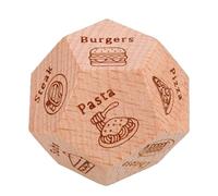 Kioriur Evening Meal Dice, Evening Dinner Dice,Date Night Food Decider Meal Decision Dice | Fun Dating Dice for Food,