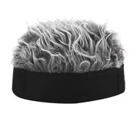 Kioriur Fieri Hat Wig Hair Hats - Adjustable Sun Visor Hat Spiked Cap | Novelty Funny Spiked Hair Brimless Hats Fake Wig Caps
