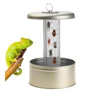 Kioriur Gecko Feeder - Reptile Food Bowl, Anti-Escape Water Dish Chameleon Bowl | Climbing Pet Anti-Escape Feeding Basin, Feeding Bowls Lizard Feeding Dish Dragon Leopard Gecko Lizard Spider Scorpion