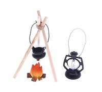 Kioriur Miniature House Accessories, Realistic Campfire Decorations, Home Decorations, Innovative House Ornament, Miniature Home Decoration for House