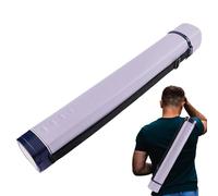 Kioriur Poster Tube 24 Inches, Fly Rod Tube Poster Storage Extendable Poster Holder, Storage Tube, Portable Poster Tubes for Canvases, Documents, Large Photo Prints, Artists, Illustrators