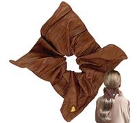Kioriur Scrunchies Hair Scarf, Fragile Hair for Women Hair, Heart Shaped Ponytail Holder Big Hitters, Cute Elastic Hair Clats for Women