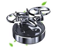Kioriur Solar Powered Car Air Freshener, Rotary Solar Car Air Freshener, Airplane Air Freshener for Car, Rotary Solar Car Air Freshener