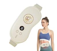 Kioriur Wireless Menstrual Heating Pad, Fast Heating Belly Belt - Fast Heating Abdominal Belt | Heated Belt with LED Temperature Display for Women