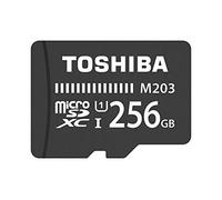 Kioxia 256GB M203 MicroSD Class 10 U1 100MB/s with Adapter, Black
