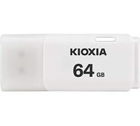 KIOXIA 64GB TransMemory U202 USB 2.0 Flash Drive, White
