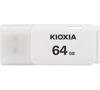 KIOXIA 64GB TransMemory U202 USB 2.0 Flash Drive, White