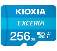 KIOXIA MicroSD EXCERIA 100MB/s Read Flash Memory Card 256GB