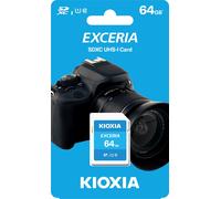 Kioxia Exceria 64GB SDXC Card, UHS-I, Class 10