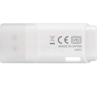 Kioxia Transmemory 64GB U301 USB 3.2 Gen1 Flash Drive White, UK Seller