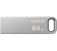 KIOXIA TransMemory U366 USB Flash Drive 64GB 3.0 USB File Transfer on PC/MAC, Metal