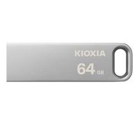 KIOXIA TransMemory U366 USB Flash Drive 64GB 3.0 USB File Transfer on PC/MAC, Metal