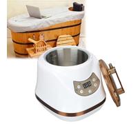 Kioxiuin 4L Steam Steamer Pot - 2000W High Power Sauna Generator. Fatigue-Relieving Fumigation Machine for Improving Body Functions.