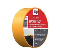 Kip Gold Precision Edge Painters Masking Tape 36mm x 50m (1.5") for Painting and Decorating, Razor Sharp Lines, Washi