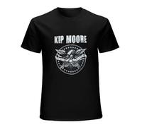 Kip Moore Eagle That was Then Short Sleeve T-Shirt Black XL
