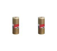 Kip Pre-Taped Paper Masker Cover Material for Surface Protection 300 mm x 25 m (Pack of 2)