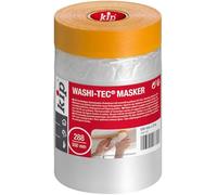 Kip WASHI-TEC® Masker - Washi Tape Masking Film for Painters 550mm x 33 m | Self-adhesive Painter's Film for Masking & Painter's Tape for Dust Protection and Window Masking, UV-Resistant