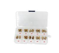 KIPA 20Pcs Carburetor Main Jet Assortment kit for Holley Style AED Barry Grant Quick Fuel Demon Avenger Carburetor 1/4"-32 UNF Unified Fine Thread 2Pcs Per 60# 61# 62# 63# 64# 65# 66# 67# 68# 69#