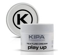 KIPA Play Up Texture Cream For Men | Light Hold & High Shine Hair Styling Cream | Water-Based Texturising Cream for Volume, Shape, Definition & Control | Natural, Non-Sticky, Easy Wash Out | 100ml