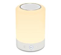 Kipcush Automatic Tibetan Meditation Bowl - Portable Rechargeable with 9 Sounds Night Light and Voice Timer for Yoga, Sleep, Chakra and Stress Relief