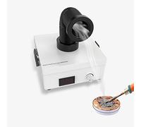 KIPEKE Solder Fume Extractor, Desktop Solder Iron Smoke Absorber Smoke Prevention Absorber, Strong Suction, DIY Working Fan SolderingStation for Soldering Welding Repairing