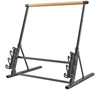 Kipika Ballet Barre, Portable Freestanding Ballet Barre System, Dance Ballet Bar for Home Workout Equipment, Folds Flat, 4 Height Adjustment, Storage Dumbbell, 40Inch Long, 1 3/5" Diameter