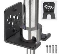 Kipika Versatile Wall Mounted Barbell Holder with 1-Hooks Storage Rack for Barbell Bars Holds Under 33mm Bar Size and Fitness Accessories Space-Efficient Gym Organization for Home & Commercial Use